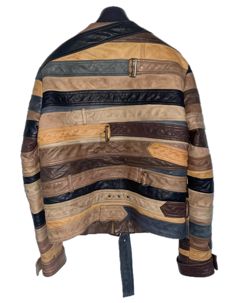 Maison Margiela x H&M AW2012 Re-Edition Patchwork Leather Jacket