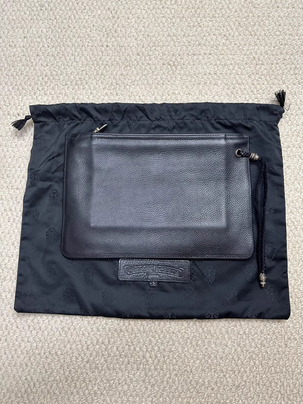 Chrome hearts handle clutch