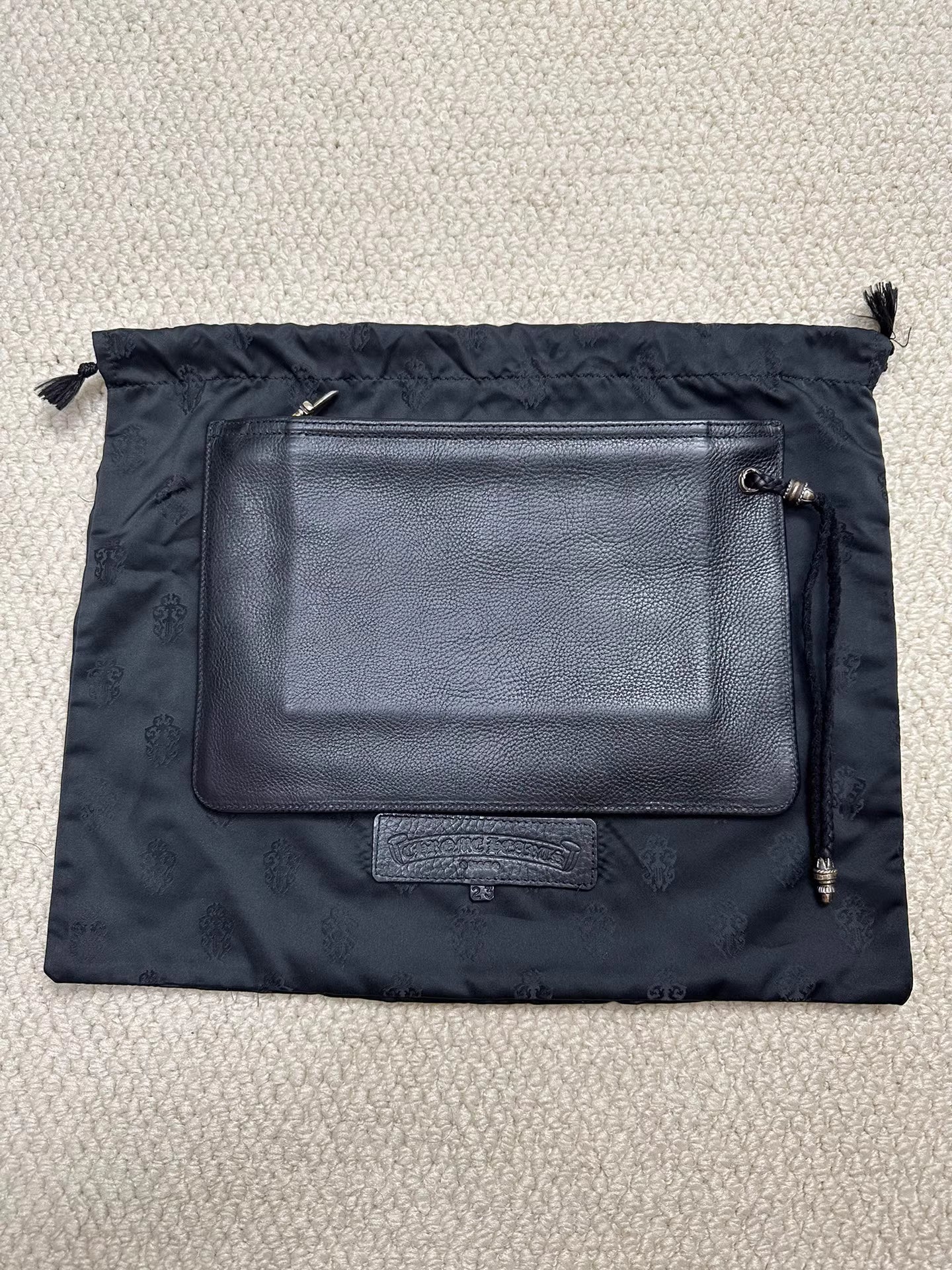 Chrome hearts handle clutch