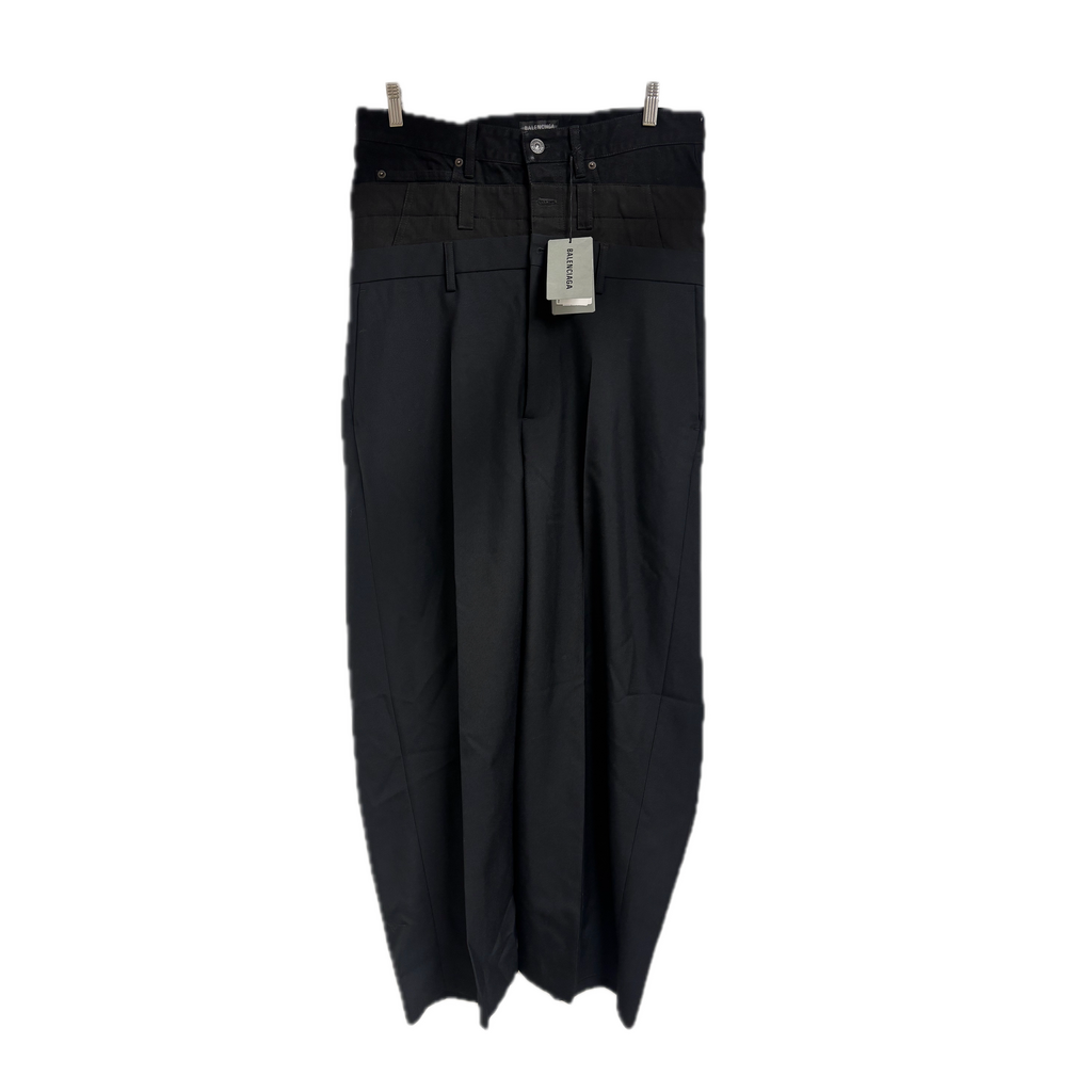 Balenciaga 24AW Layered Tailored Pants