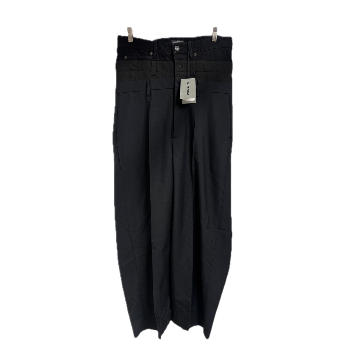 Balenciaga 24AW Layered Tailored Pants