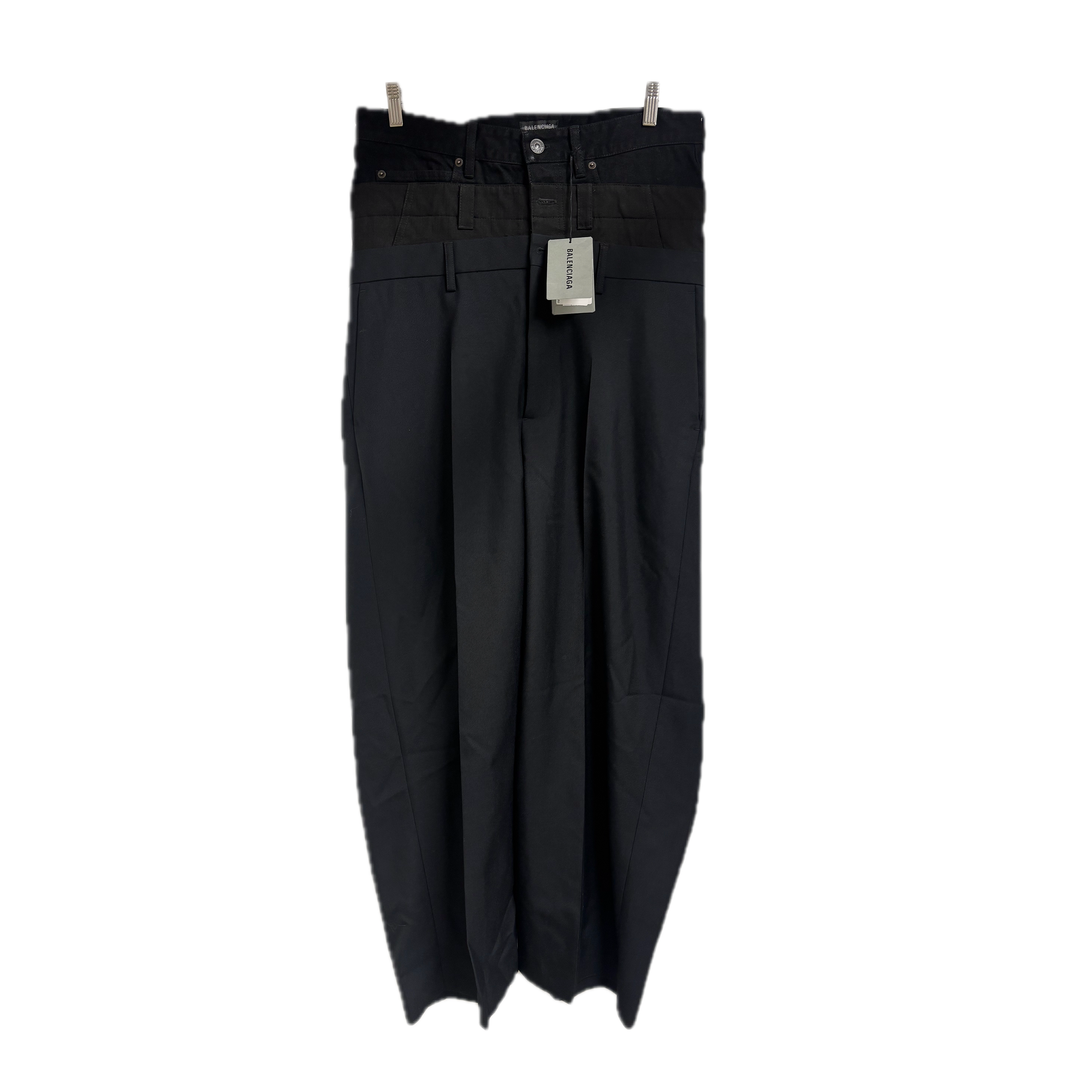 Balenciaga 24AW Layered Tailored Pants