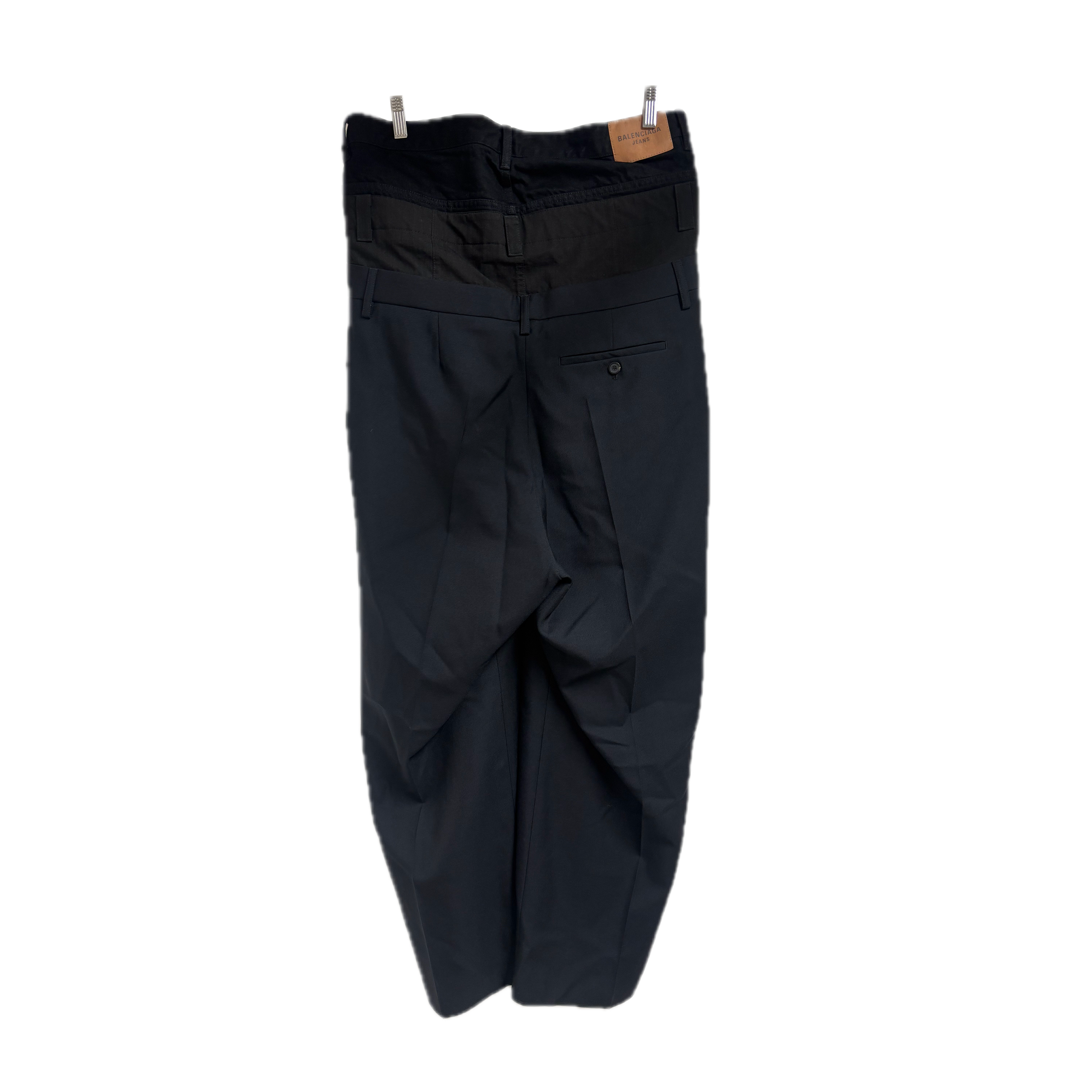Balenciaga 24AW Layered Tailored Pants