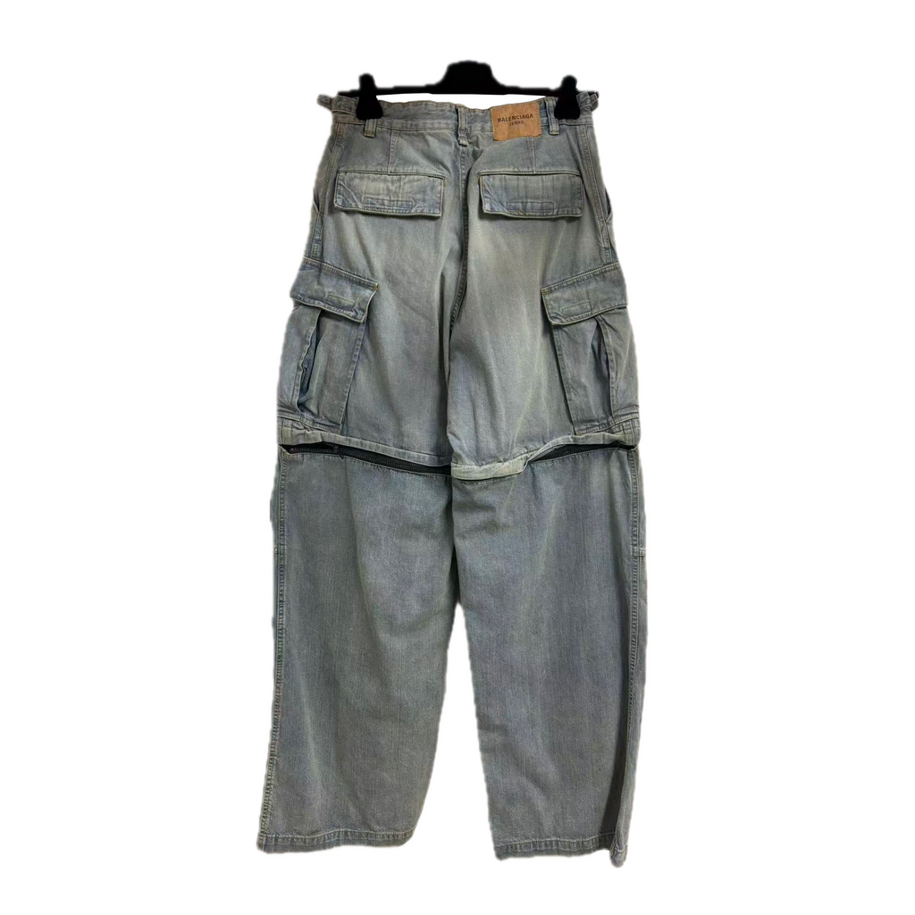 Balenciaga Cargo Jeans with Detachable Leg Panels