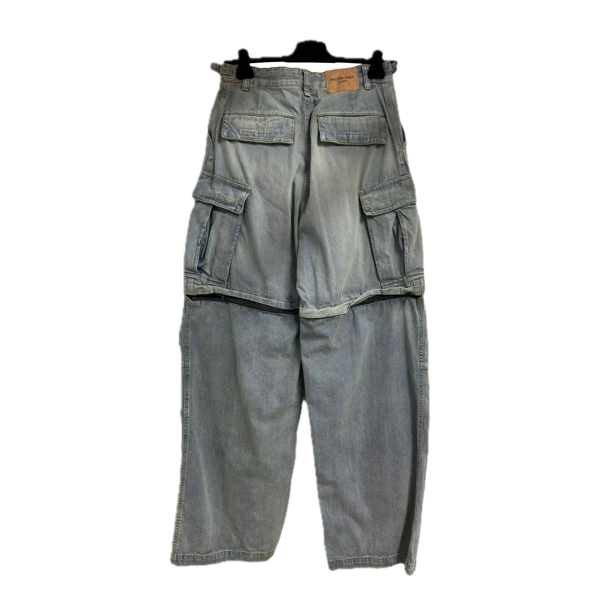 Balenciaga Cargo Jeans with Detachable Leg Panels