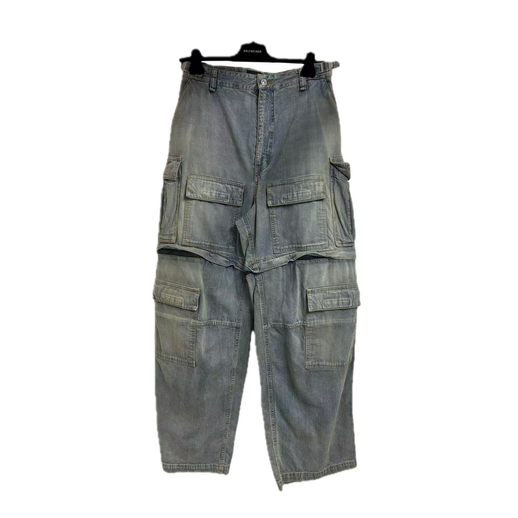 Balenciaga Cargo Jeans with Detachable Leg Panels