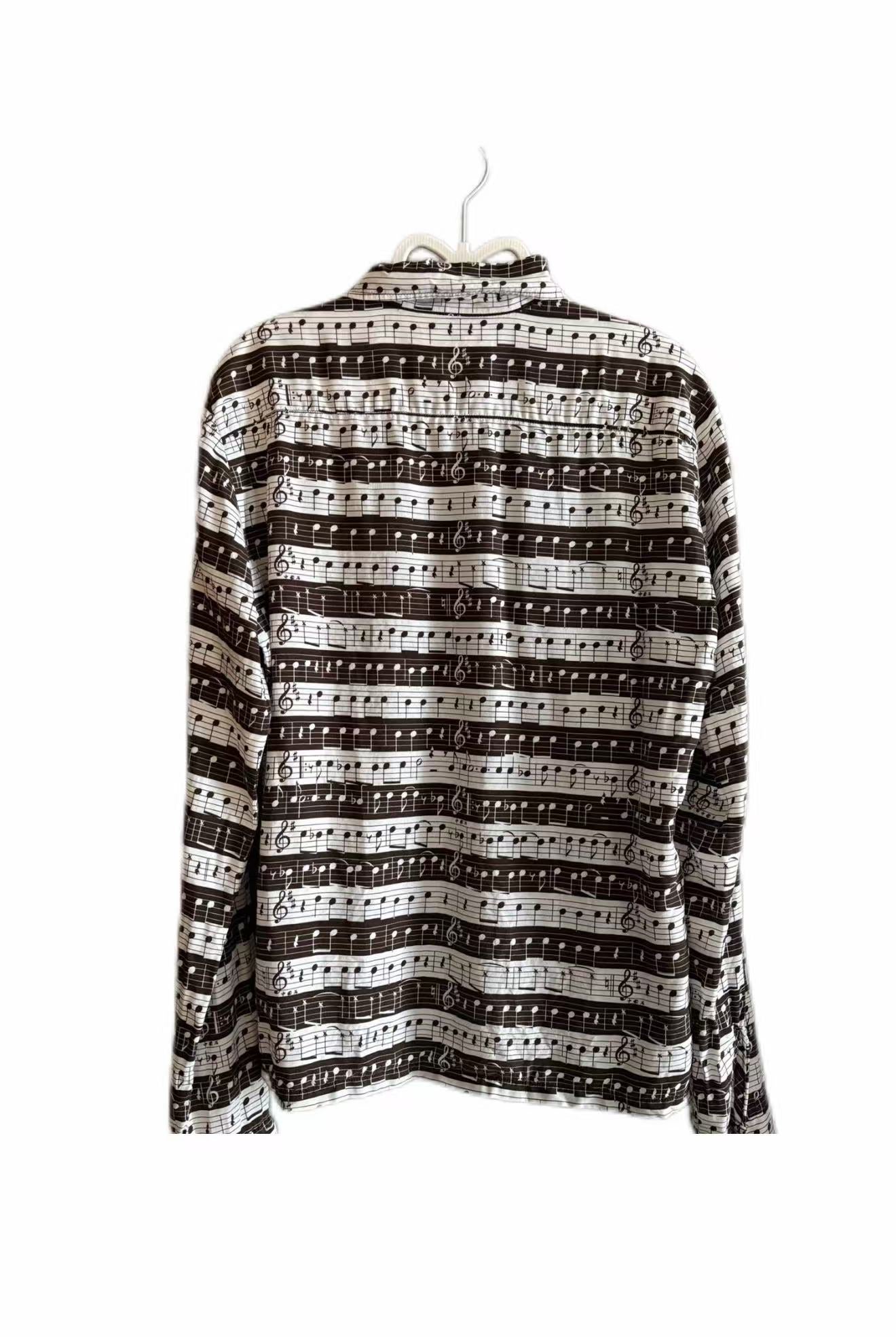 hysteric glamour music note shirt