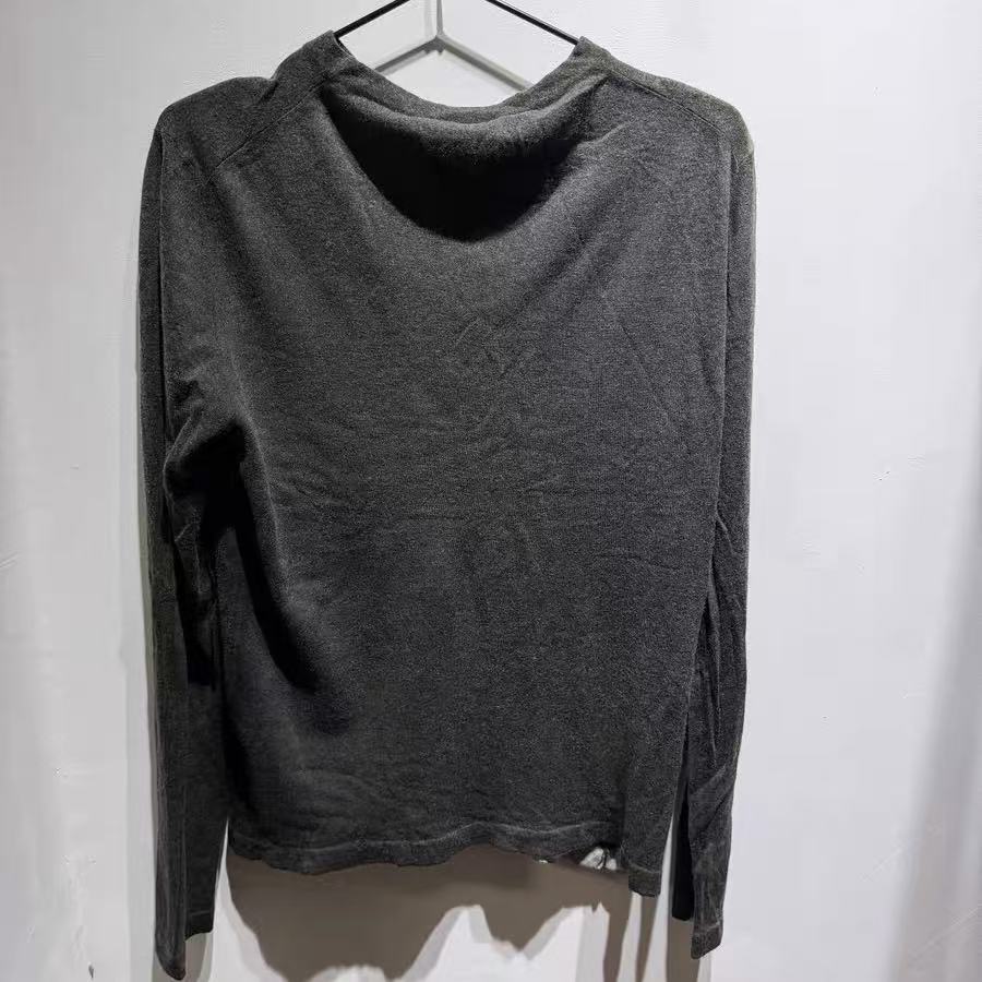 Hermes 12FW runway Smoke Cashmere Shirt