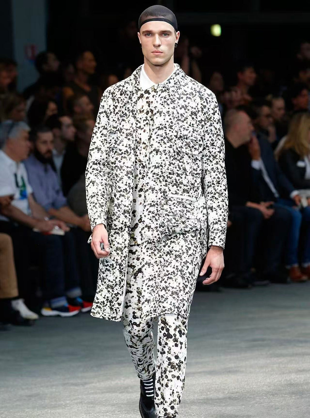 Givenchy 15SS Slim Floral Print Denim