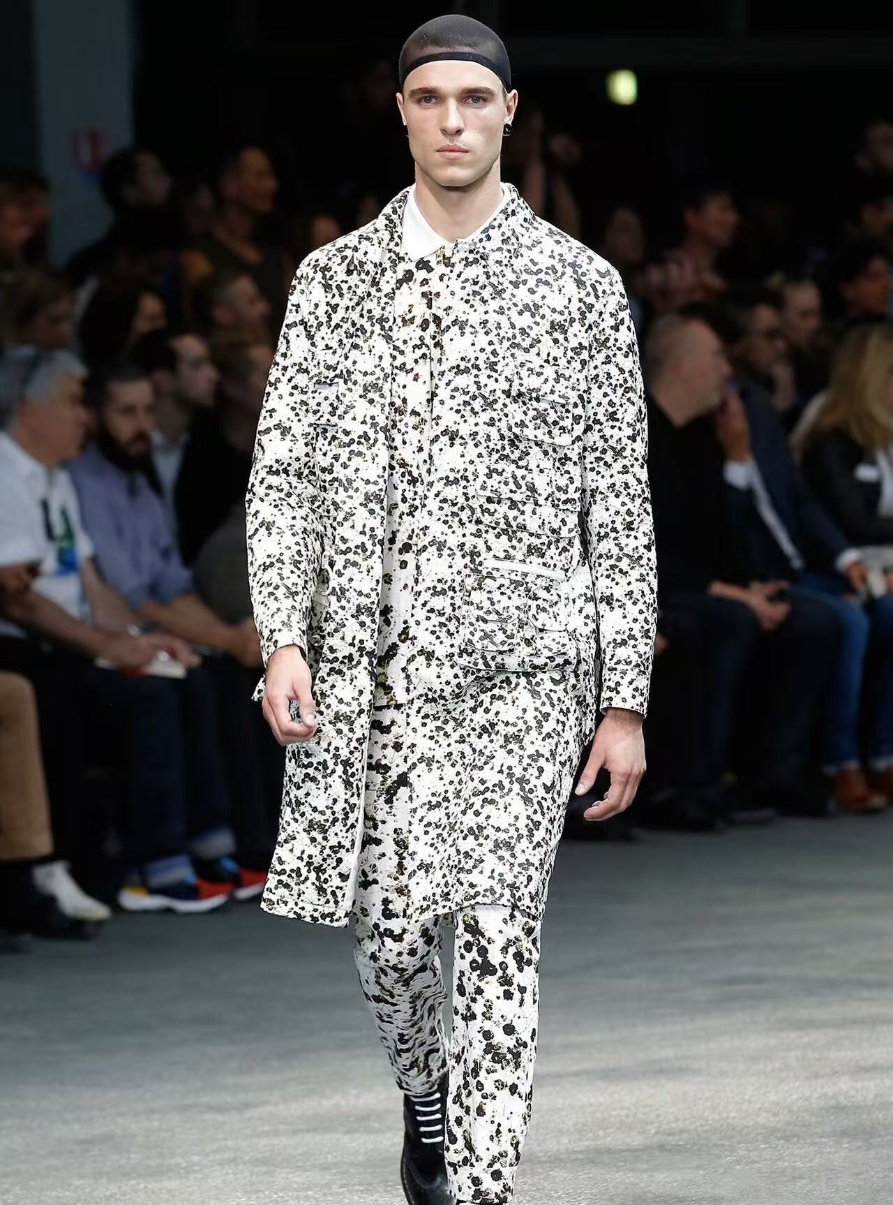 Givenchy 15SS Slim Floral Print Denim