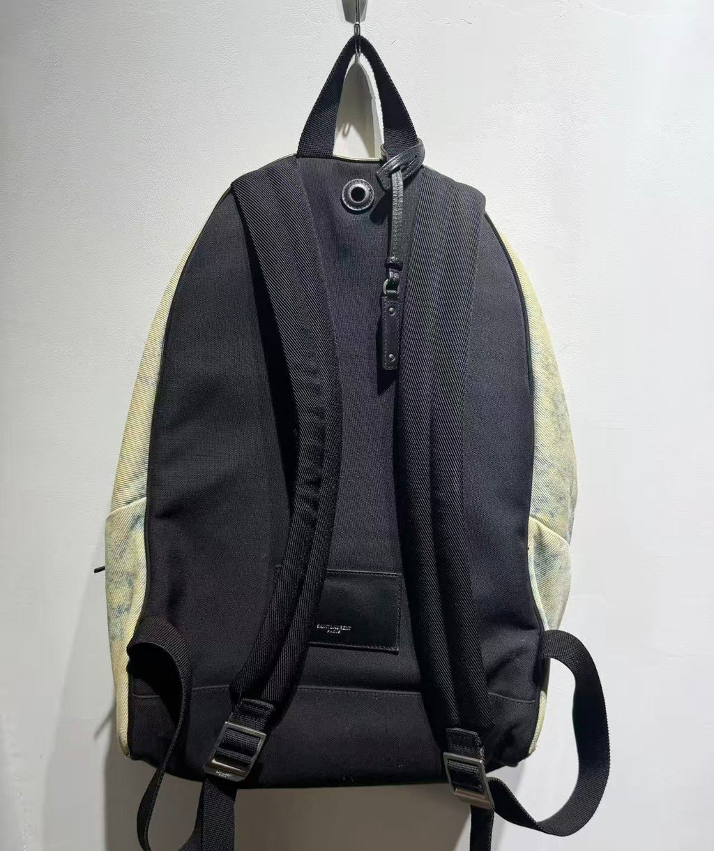 Saint Laurent Acid Wash City Backpack