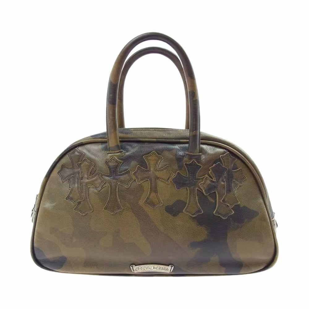 Chrome Hearts Leather Gym Bowling Bag