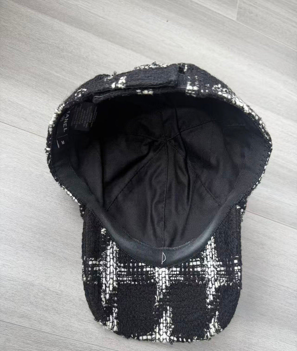 Chanel Tweed CC Baseball Cap
