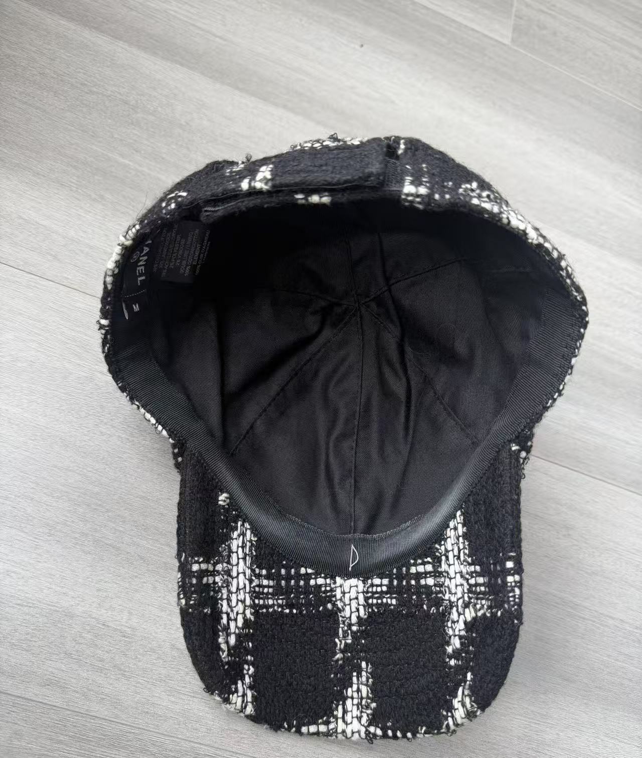 Chanel Tweed CC Baseball Cap