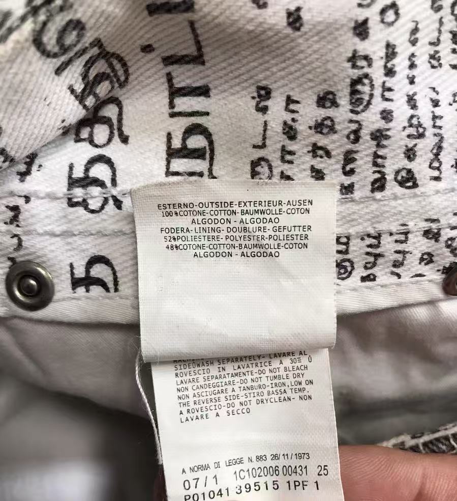 Dolce&Gabbana Poster print jeans