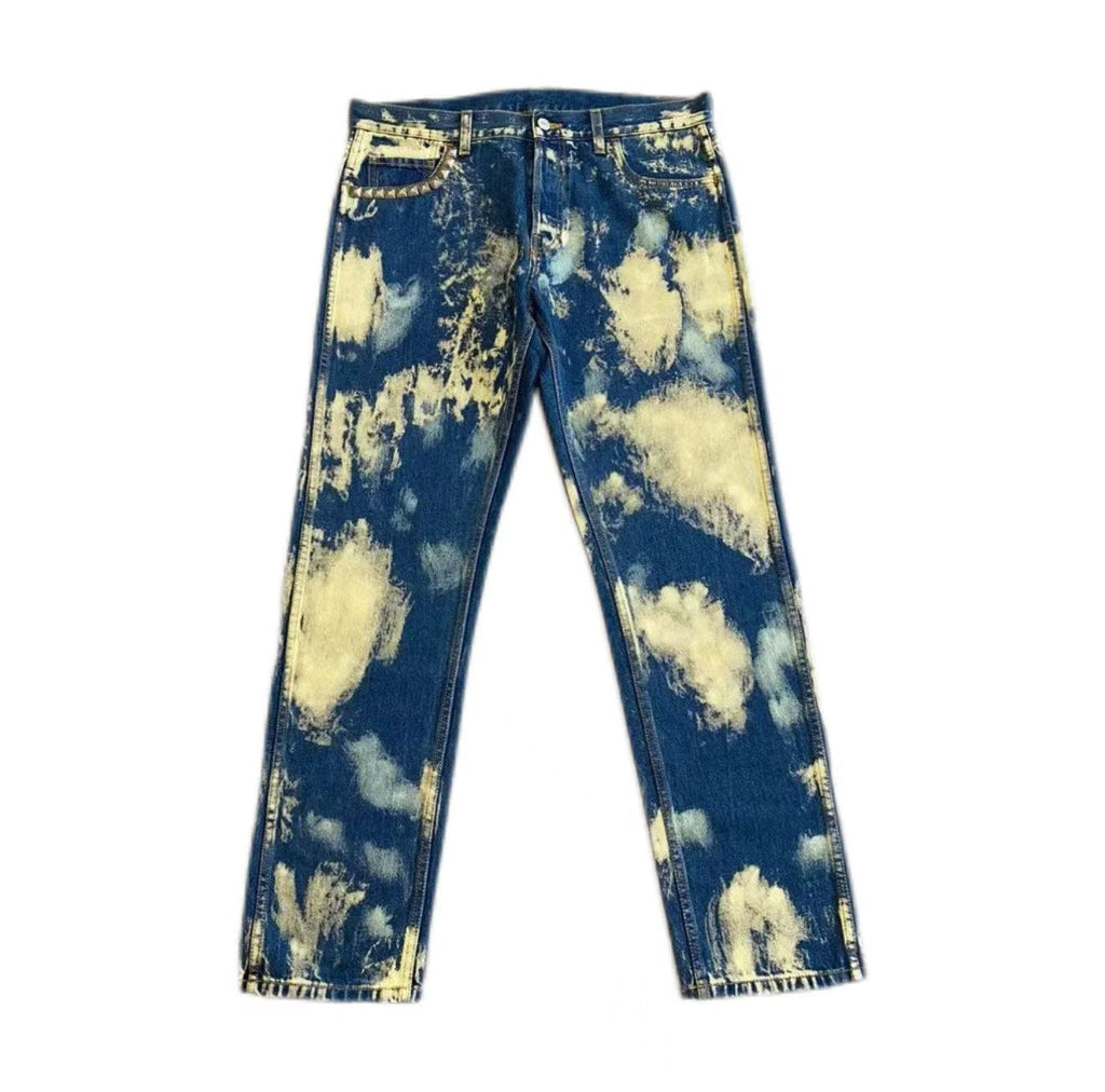 Gucci 17SS Bleached Denim Jeans