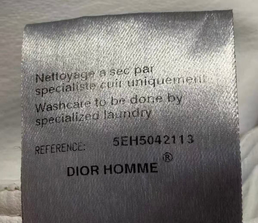 Dior Homme 05ss White Lambskin Three Wolf Jacket