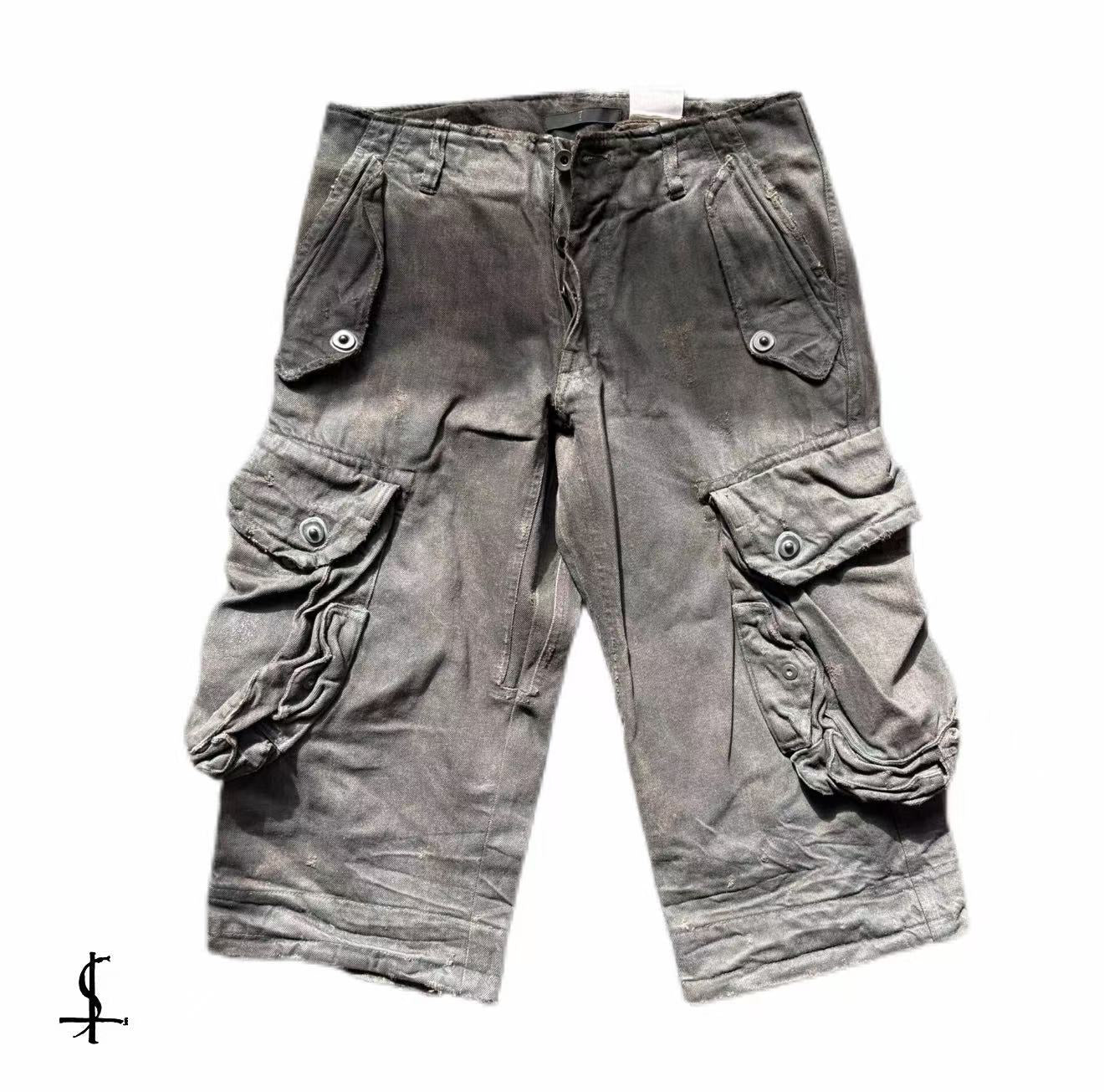 Julius_7 09SS Gasmask Cargo Shorts