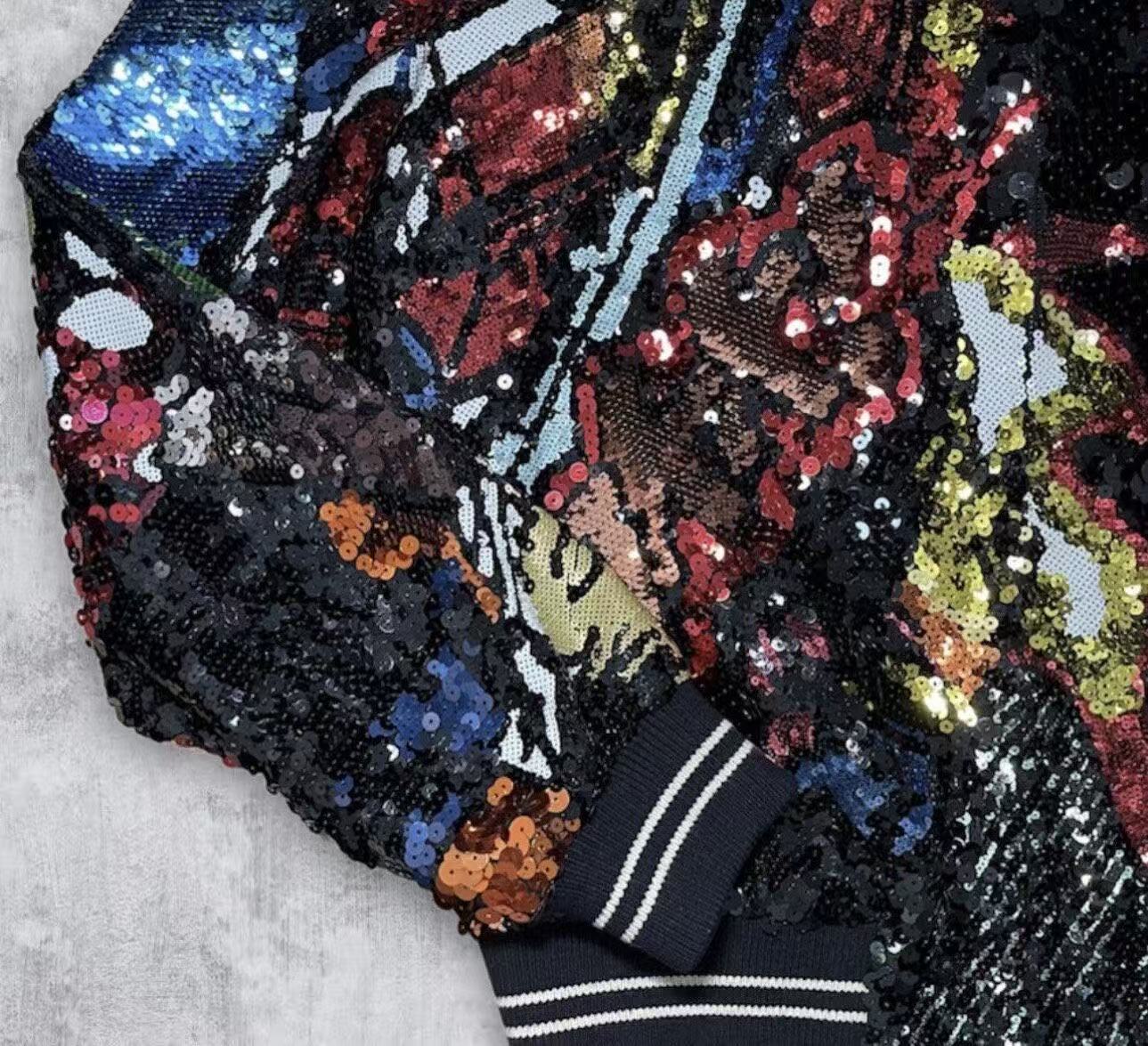 Celine 19SS Sequin Teddy Jacket