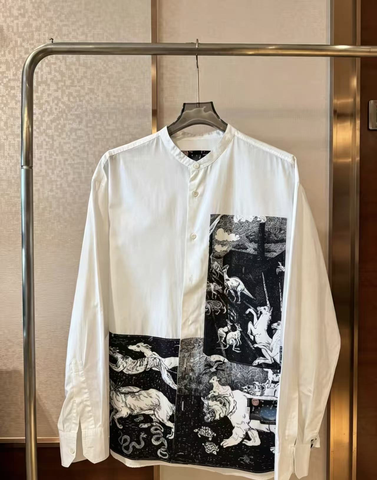 Prada 16aw Survival Utopia Shirt