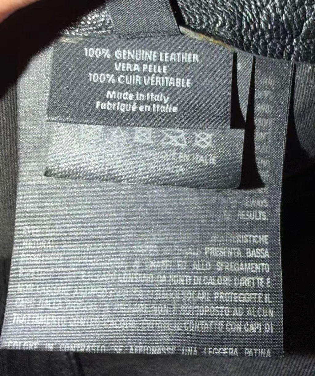Gucci 10s Laced Leather Jacket