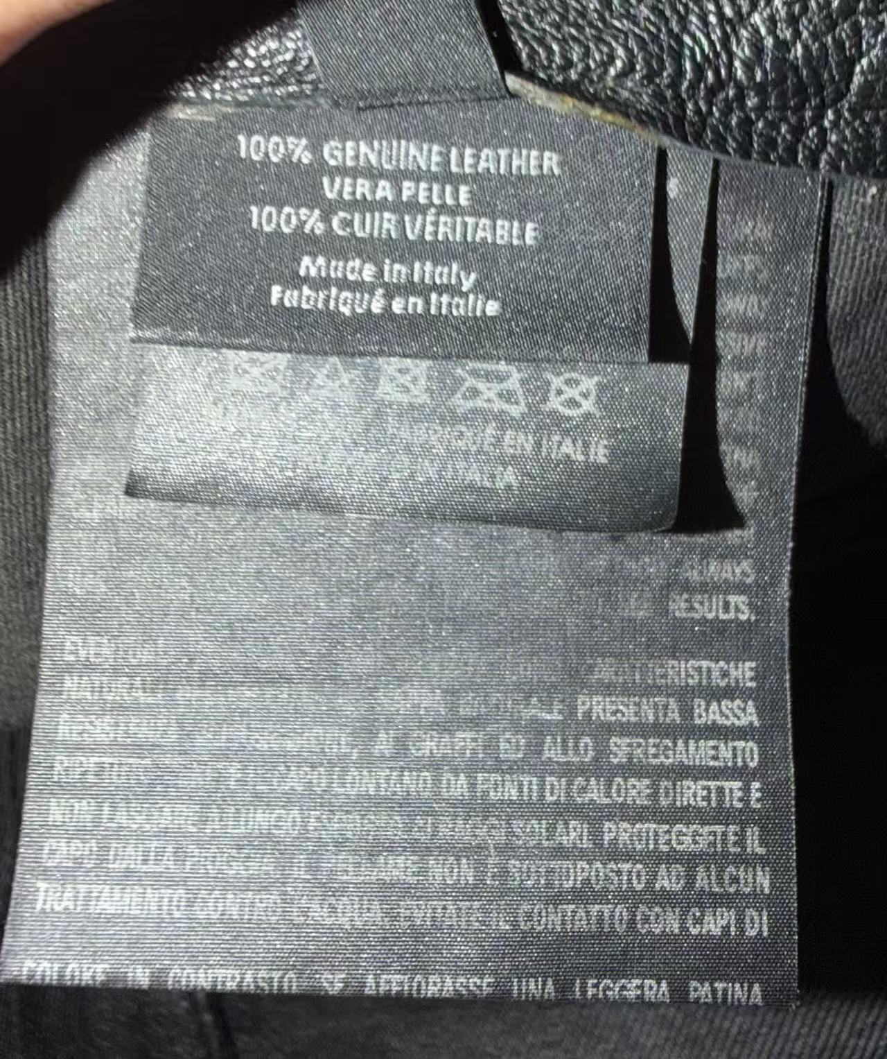 Gucci 10s Laced Leather Jacket