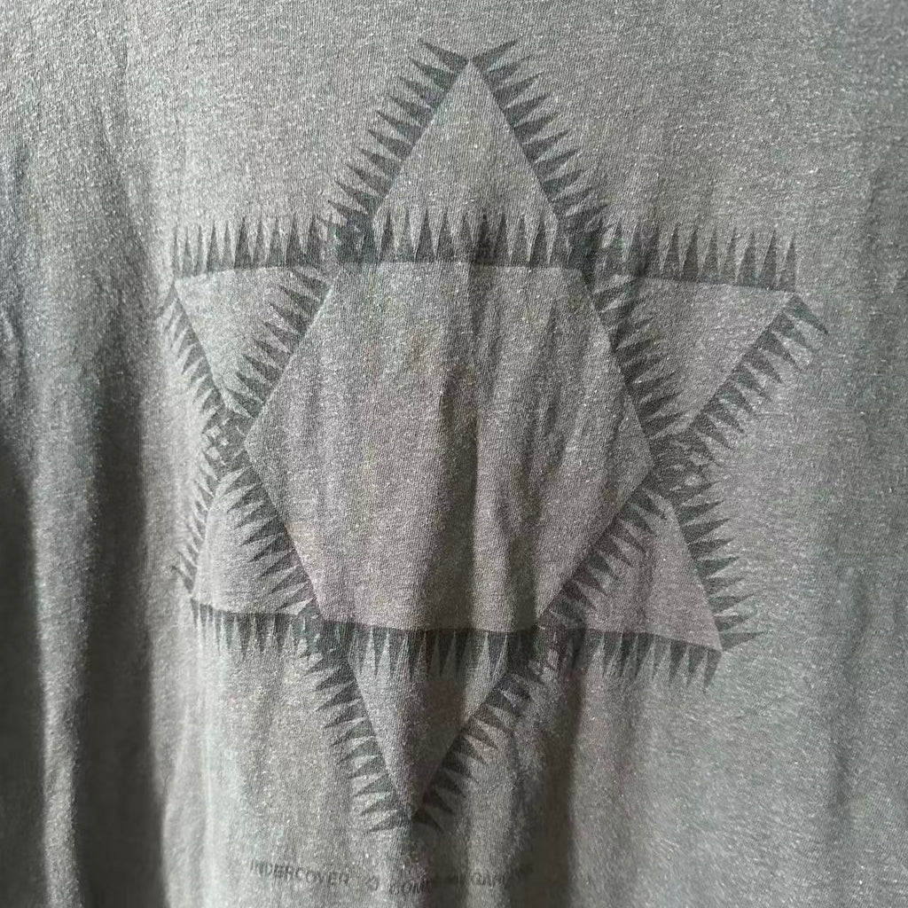 Undercover COMME des GARÇONS 2003SS Scab Giz Star Of David Single Stitch Tee
