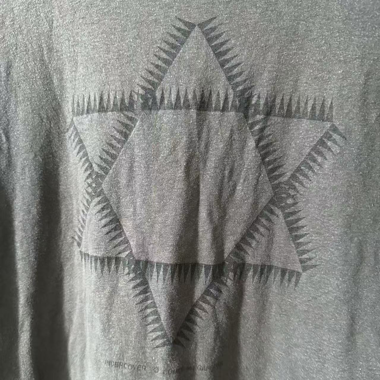 Undercover COMME des GARÇONS 2003SS Scab Giz Star Of David Single Stitch Tee