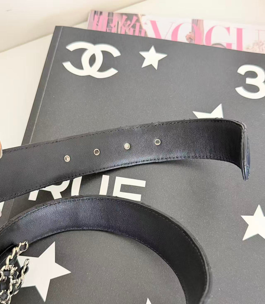 Chanel Leather Belt