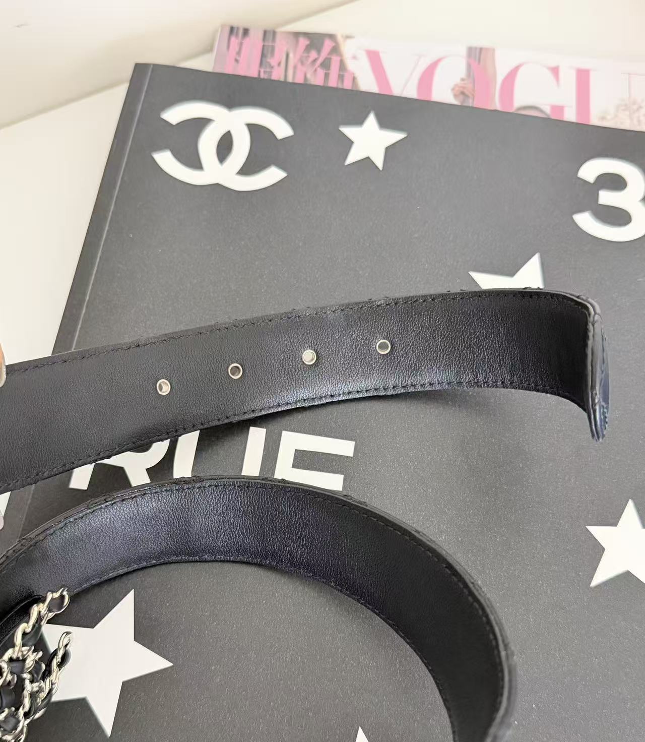 Chanel Leather Belt