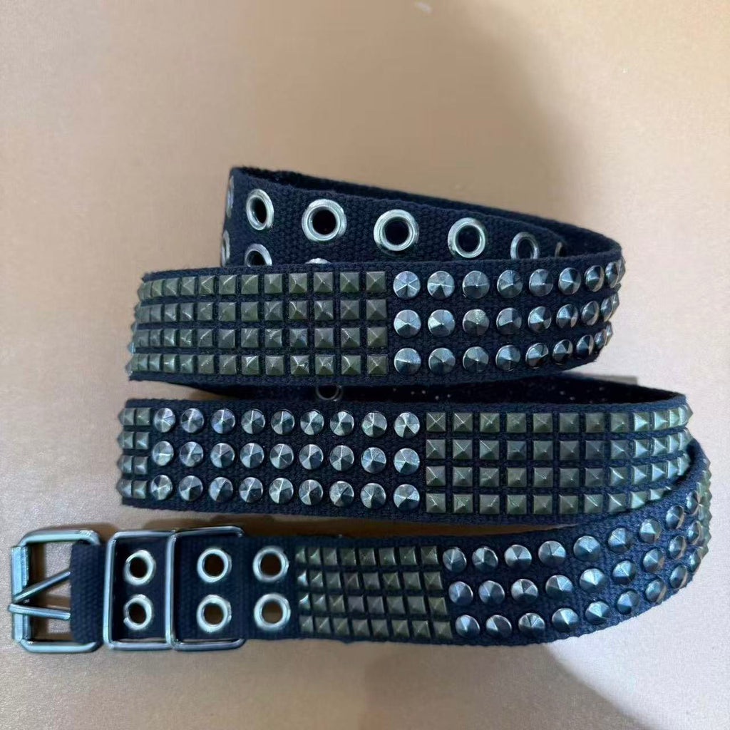 Balmain By Christophe Decarnin 10SS Double Wrap Studded Belt