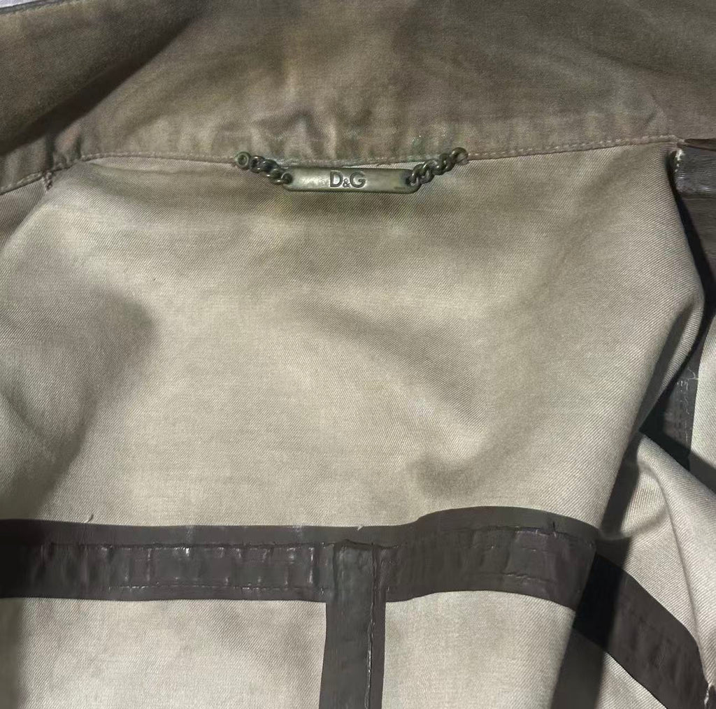 Dolce&Gabbana 03AW Tactical Multi-Zip Field Jacket