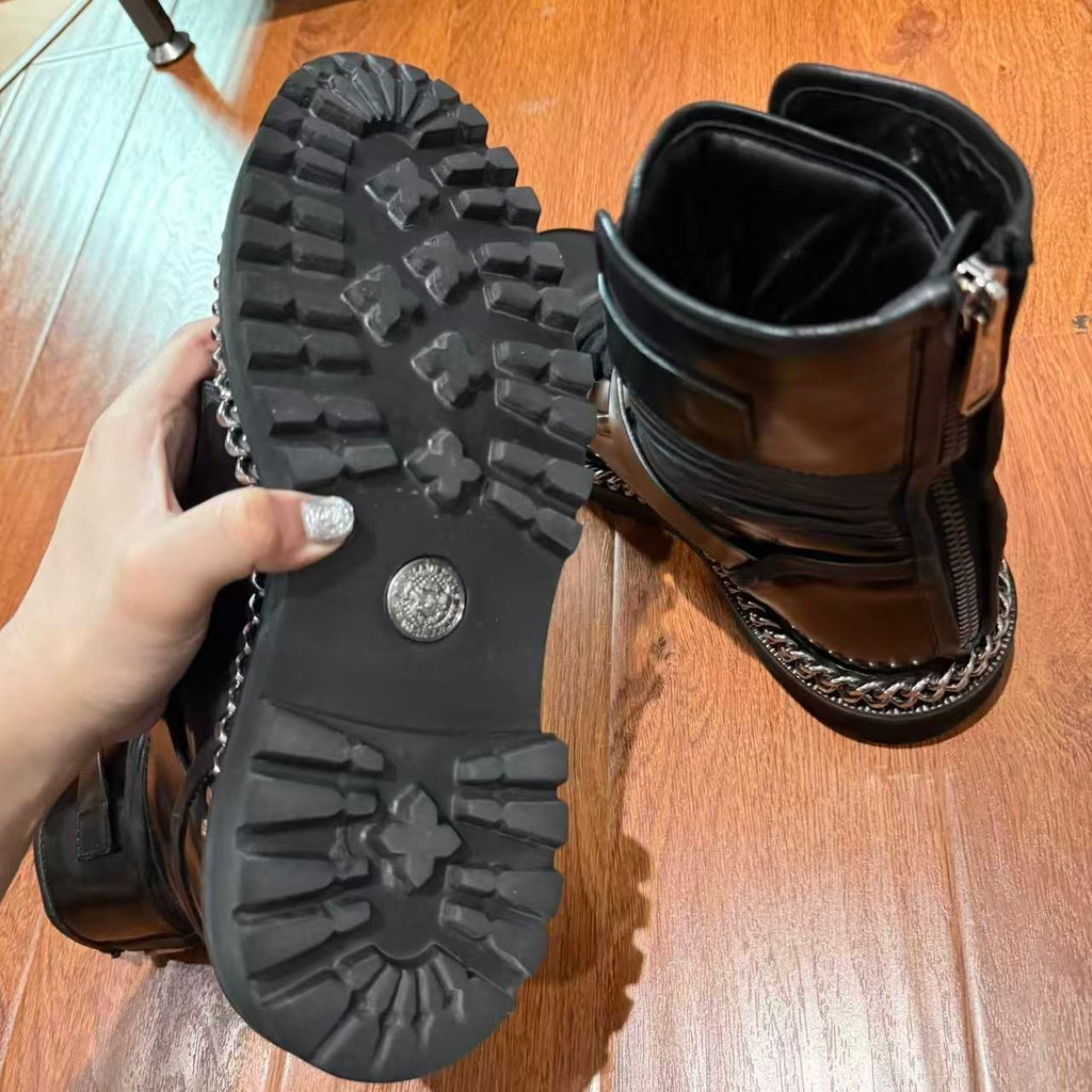 Balmain Homme Black Ranger Boots