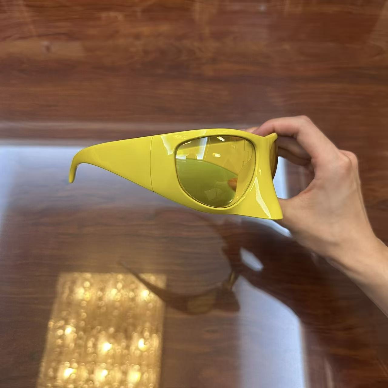 Bernhard Willhelm × Linda Farrow 2008 Mask Sunglasses
