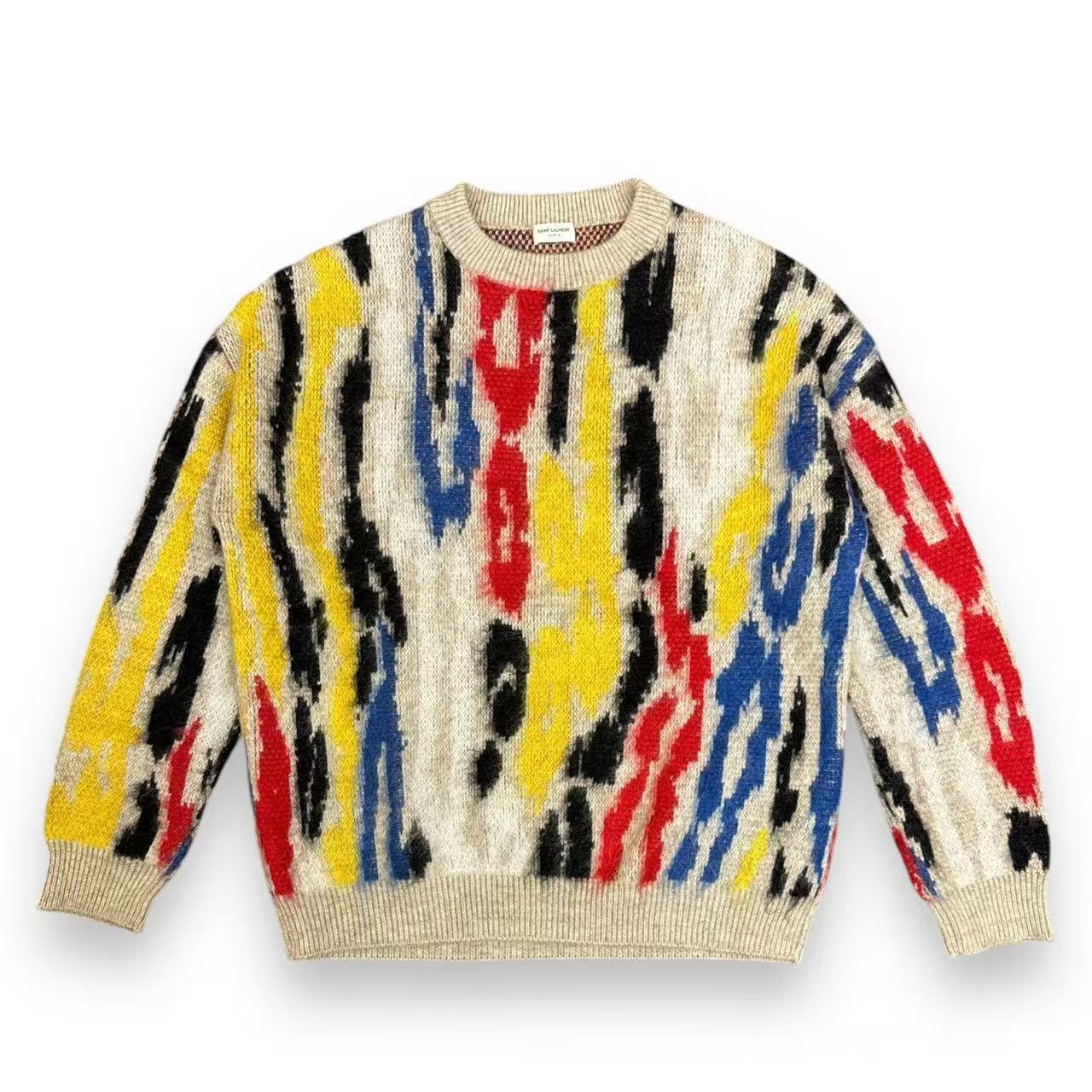 Saint Laurent 21AW Mohair Knit Sweater