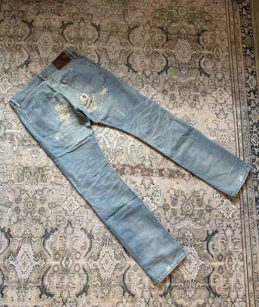 Hysteric Glamour Distressed Patchwork Jeans