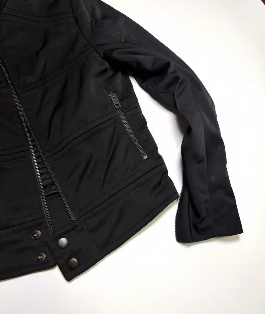 Gucci By Tom Ford Paneled Moto Jacket