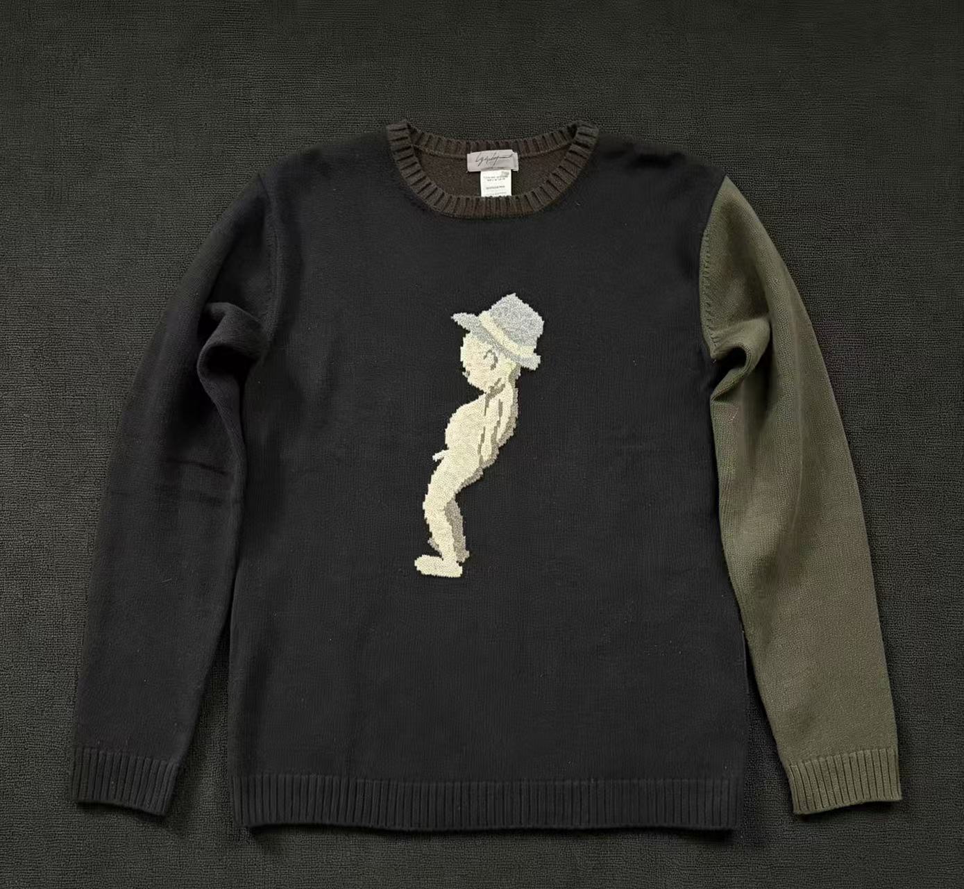 Yohji Yamamoto Pour Homme 09AW Manneken Pis Knit Sweater