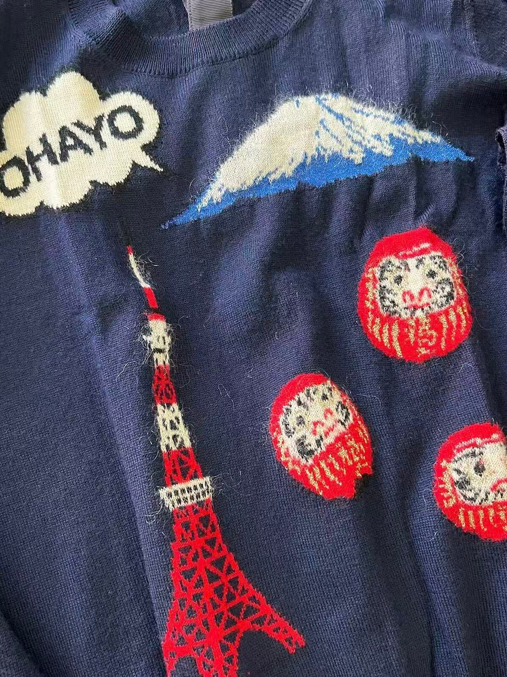 COMME des GARÇONS 05AW Japan Graphic Sweater