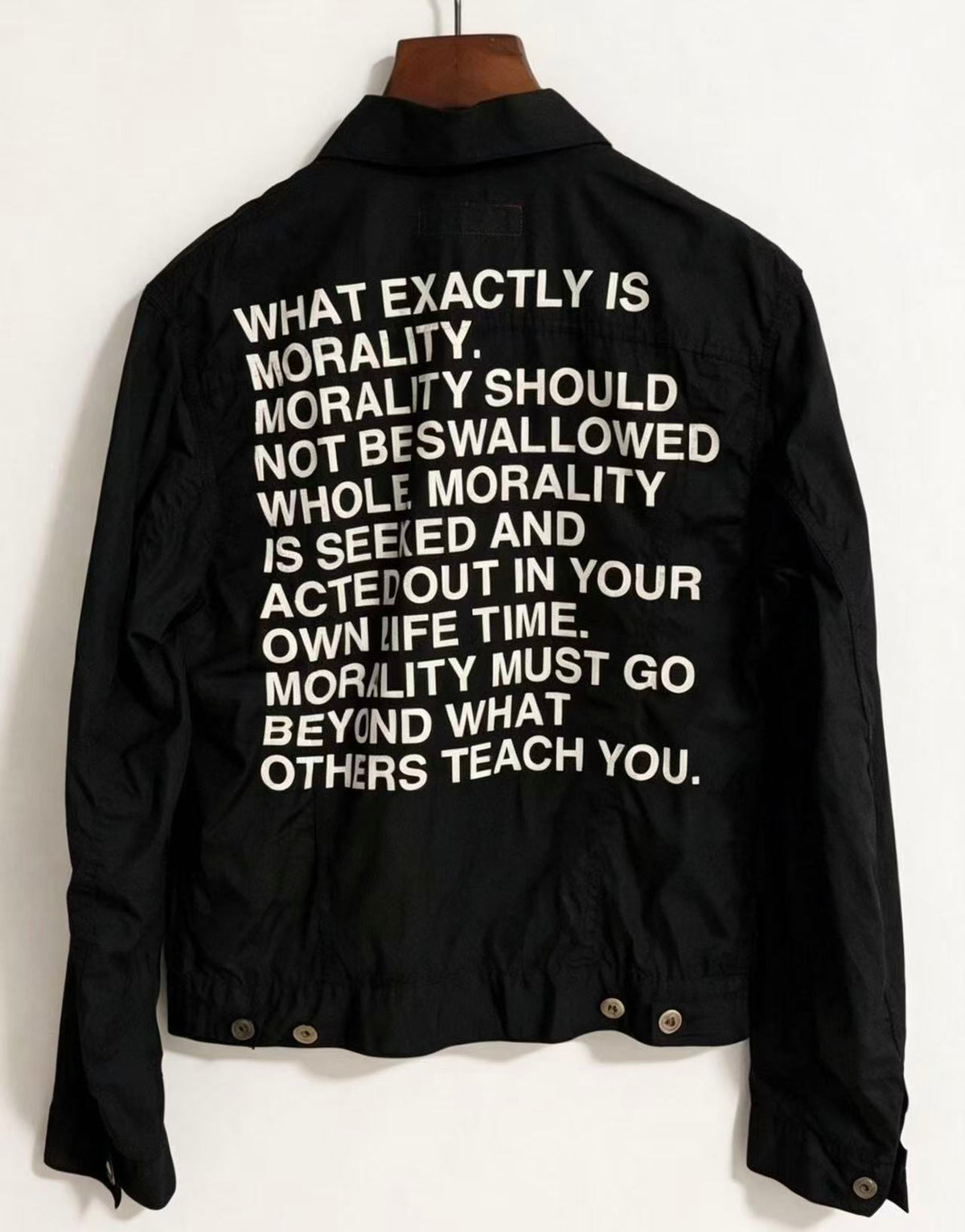 Junya Watanabe 02SS Poem Jacket