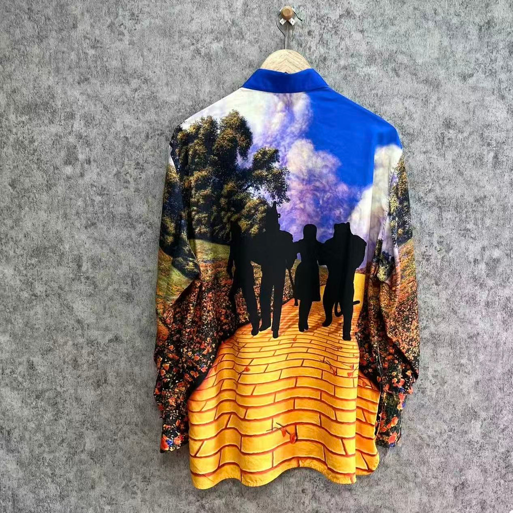 Louis Vuitton 2019SS By Virgil Abloh Wizard of OZ Brick Road Shirt