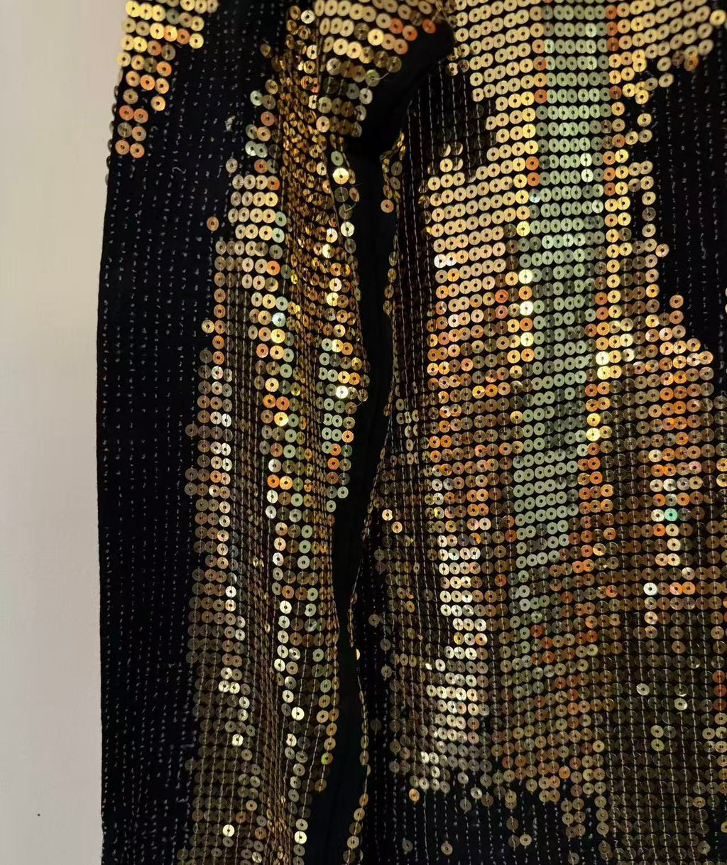 Balmain  Sequin Long Sleeve Shirt