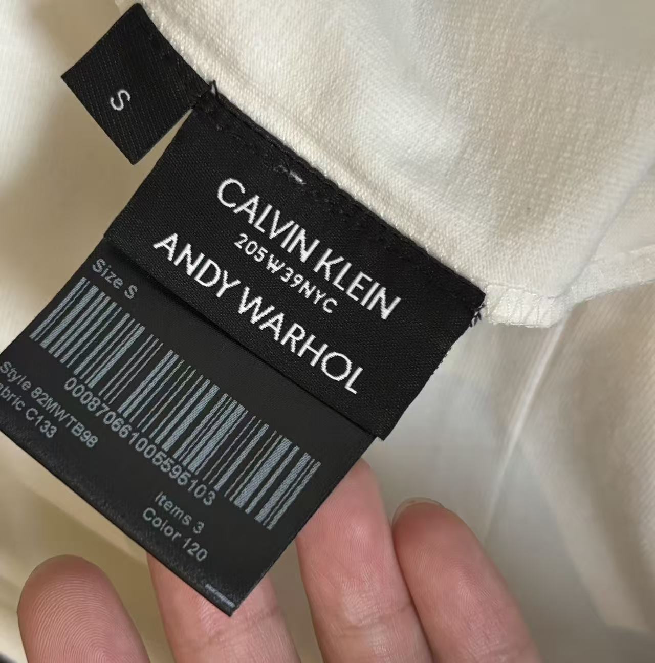 CALVIN KLEIN 205W39NYC 18SS By Raf Simons Print Tank Top