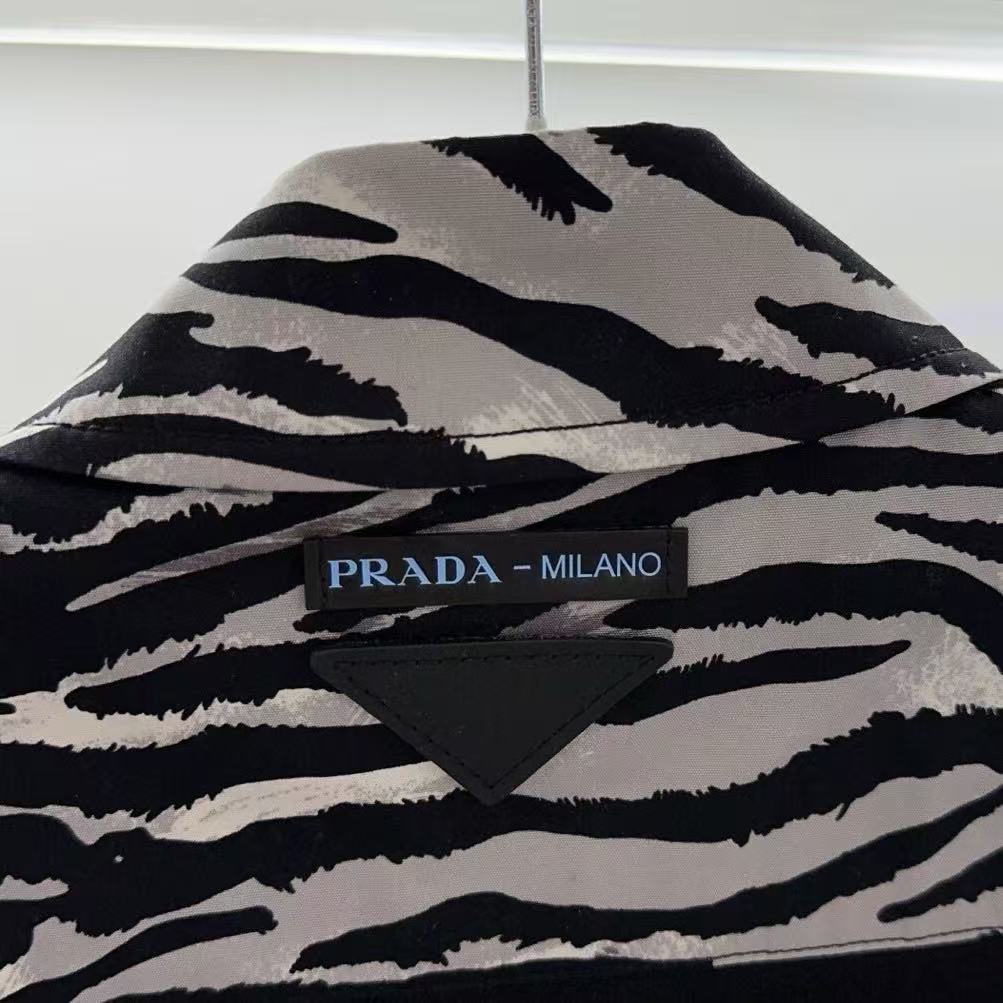 Prada 18SS James Jean Comic Print Studded Leather Vest
