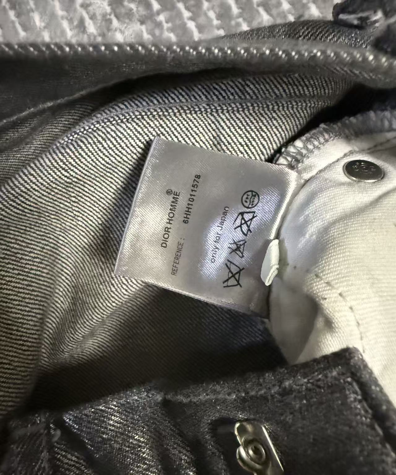 Dior Homme 06aw Radioactive Jeans