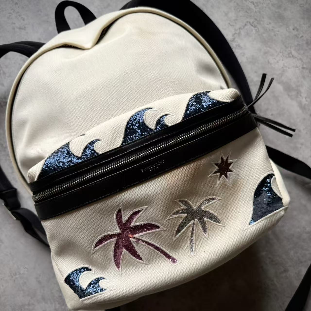 Saint Laurent 16SS Waiting for Sunset Backpack