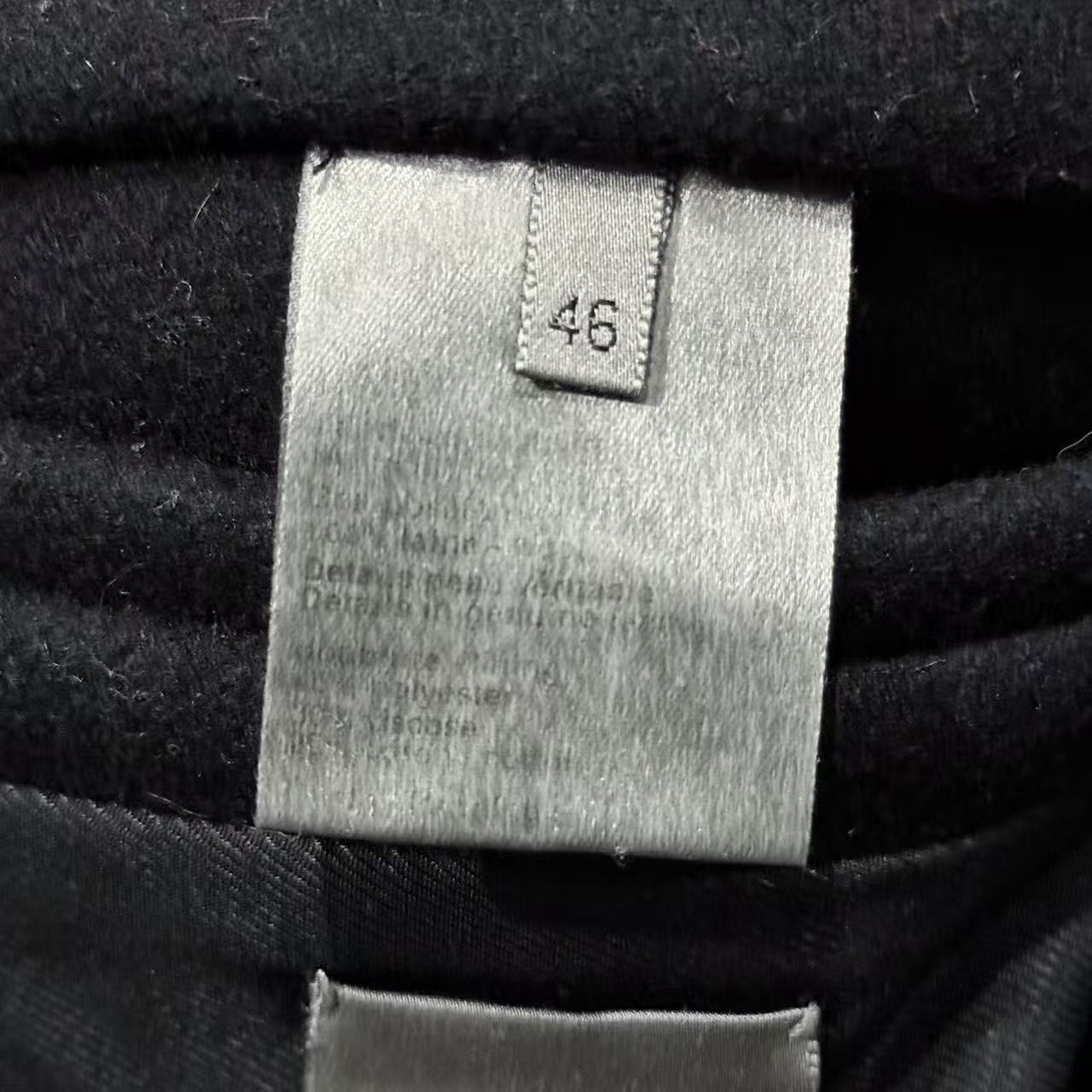 Dior Homme 04AW “VOTC”  Wool Blend Leather Sleeve Jacket