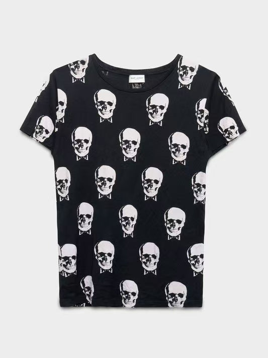Saint Laurent Skull 15fw tee
