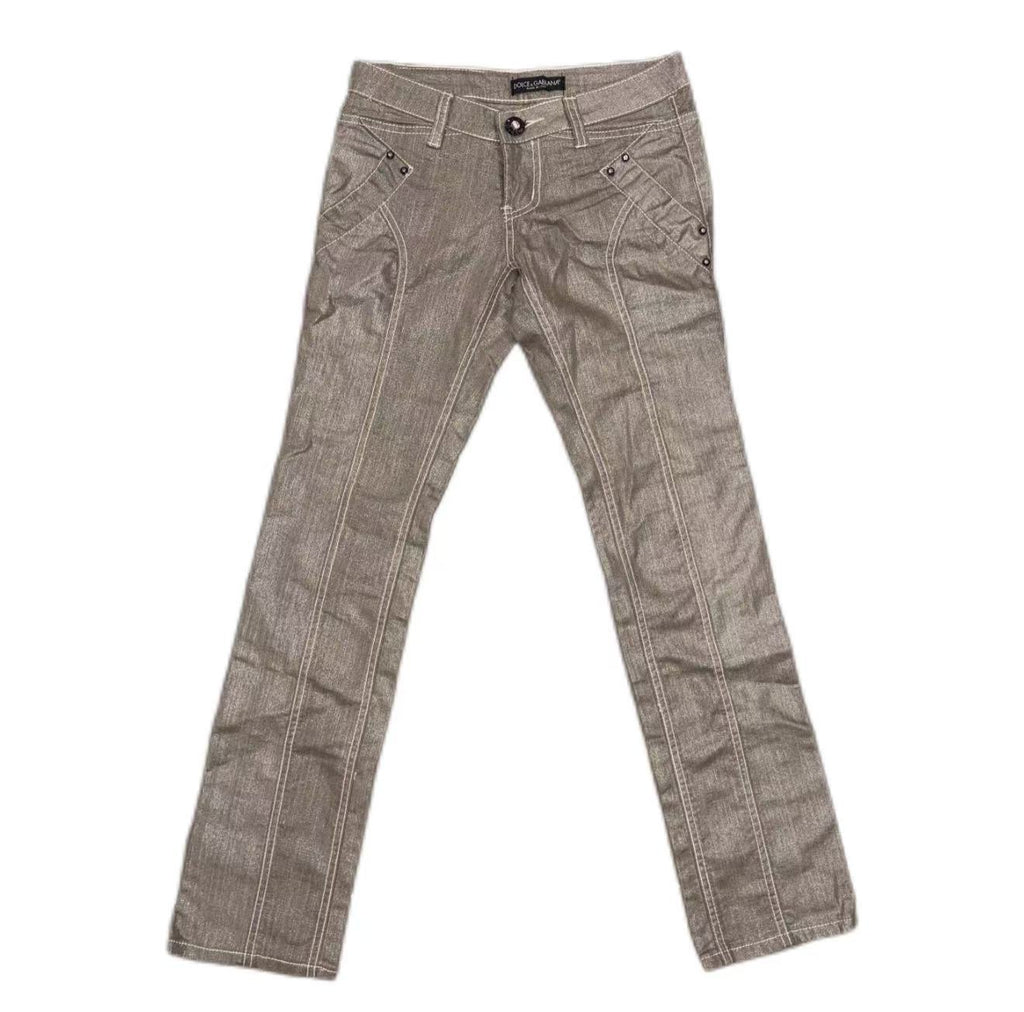 Dolce&Gabbana 00s Coated Jeans