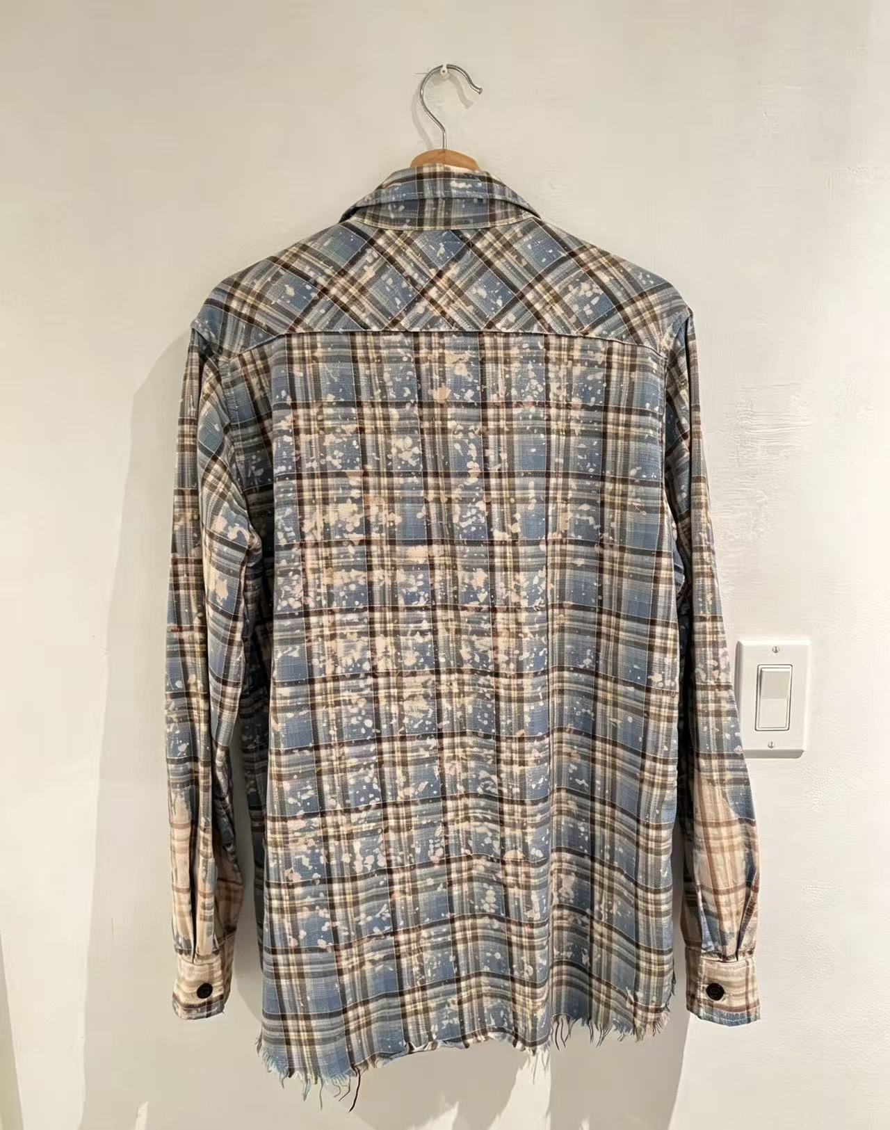 Saint Laurent 16SS Surf Sound Bleached Shirt